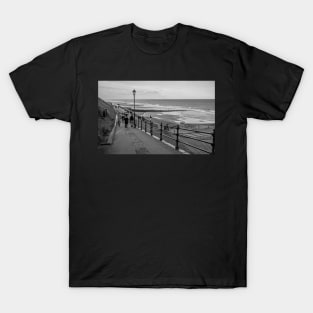 Concrete ramp down to Cromer beach T-Shirt